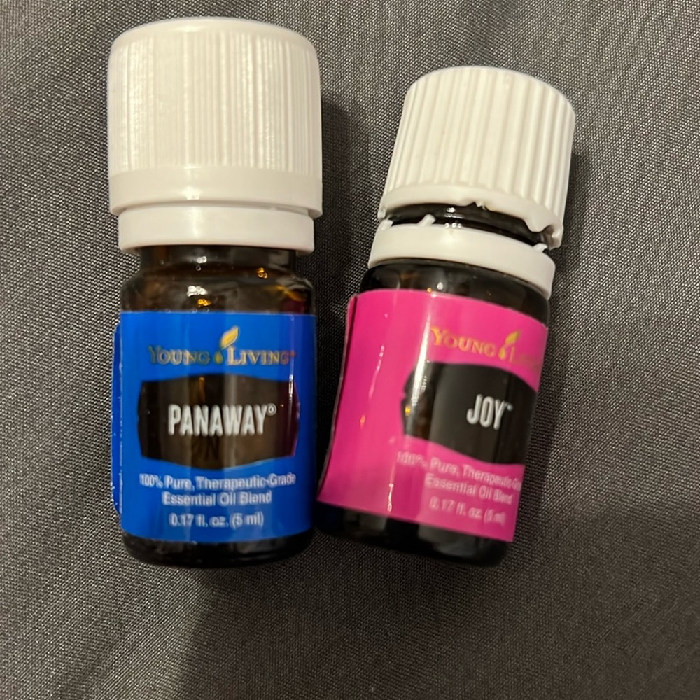 2 Young living essential oils Panaway (sealed) and Joy (opened not used)